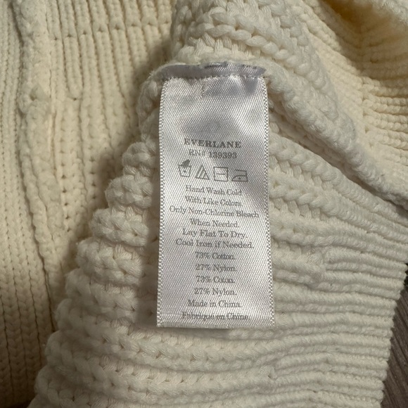 Everlane Texture Cotton Crop Cardigan - Picture 10 of 12